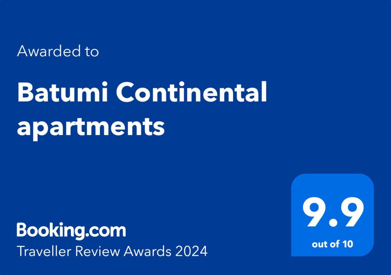 Batumi Continental Apartments Eksteriør bilde